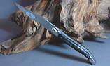 Taschenmesser Laguiole en Aubrac, double platines, Brosse, Bueffelhorn Ansicht 1