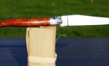 Taschenmesser Laguiole en Aubrac, double platines, brillant, Amboina-Holz Ansicht 1