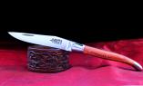 Taschenmesser Laguiole Arbalete Genes David, Edition Prestige, Rosenholz, brosse Ansicht 1