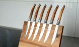 Thiers Goyon-Chazeau, Edition ART PREMIUM, 6-teilig, Steakmesserset Wacholderholz, brosse Ansicht 1