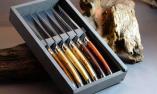 Laguiole Goyon-Chazeau, Edition ART ONE, 6-teilig, Steakmesserset Divers brillant Ansicht 1