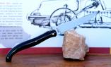 Taschenmesser Laguiole en Aubrac, Sonderedition, Porsche, Büffel, Plein, guillochierte Biene, brillant Ansicht 1