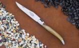 Taschenmesser Laguiole du Barry, Edition double platines, Horn blond, brosse Ansicht 1