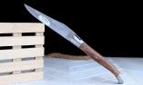 Taschenmesser Laguiole en Aubrac, Grasbaum, double platines, brosse Ansicht 1