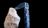 Taschenmesser Laguiole Honore Durand, Damast, Mammutbackenzahn, Uhrwerk II, brillant, guillochierte Biene Ansicht 1