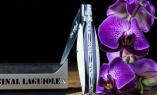 Taschenmesser Laguiole du Barry, BLACK and WHITE, guillochierte Platine, OS+Ebenholz, DODU 11 Ansicht 1