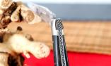 Taschenmesser Laguiole en Aubrac, Sonderedition Mosaik black shadow, Ebenholz, brosse, Guillochierte Biene Ansicht 1