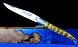 Taschenmesser Laguiole Le Fidèle Cisele Mammut-Backenzahn "yellow cab", brosse Ansicht 1