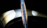 Taschenmesser Laguiole Honore Durand, Edition la feuille, Wacholder,14c28 Ansicht 1