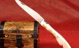 Taschenmesser Laguiole Philippe Voissière Warzenschwein, Aile de Cygne, guillochierte Biene, Plein Ansicht 1