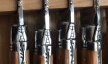 Laguiole Goyon-Chazeau, ART DE LUXE,  6-teilig, Steakmesserset Olivenholz, Brillant Ansicht 1