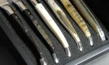Laguiole en Aubrac 6-teilig, Gabeln Set brillant Horn DIVERS Ansicht 1