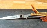 Taschenmesser Claude Dozorme, Edition Liner Francais CORSE, Widderhorn, brosse Ansicht 1