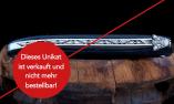 AUSVERKAUFT: Taschenmesser Laguiole en Aubrac, Edition GASTON 01, Mooreiche, plein, brosse, guillochierte Biene Ansicht 1