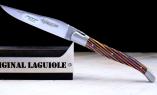 Taschenmesser Laguiole en Aubrac, Edition SAMBA 04, guillochierte Biene, brosse Ansicht 1