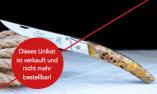 AUSVERKAUFT, UNIKAT: Thiers-Taschenmesser Claude Dozorme, Edition DOZORMIA 04, Ahorn, brillant Ansicht 1