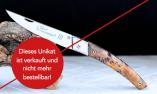 AUSVERKAUFT: UNIKAT: Thiers-Taschenmesser Claude Dozorme, Edition DOZORMIA 06, Ahorn, brillant Ansicht 1