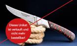 UNIKAT: Jagdmesser Claude Dozorme, Edition MORLOS 09, Kunstharz/Kaktusbaum, Damast, brillant Ansicht 1