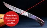 UNIKAT: Jagdmesser Claude Dozorme, Edition MORLOS 10, Kunstharz/Distel, Damast, brillant Ansicht 1
