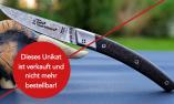 UNIKAT: Thiers Claude Dozorme, Edition CHEZAM 06, Damast, Carbon+Messing, brosse Ansicht 1