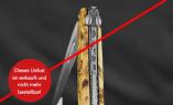 UNIKAT: Taschenmesser Laguiole en Aubrac, MERCOL 26, Pappelholz, Plein, brosse, guillochierte Biene Ansicht 1