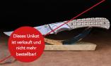 UNIKAT: Jagdmesser Claude Dozorme, Edition MORLOS 12, Messing, brillant Ansicht 1