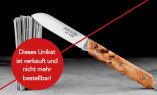 AUSVERKAUFT: Taschenmesser Le Fidele, Edition EMMAS SEELE 12, brosse, Holz Ansicht 1