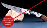UNIKAT: Jagdmesser Claude Dozorme, Edition MORLOS 13, Hybrid-Holz, Damast, brosse Ansicht 1