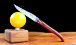 Taschenmesser Laguiole Goyon-Chazeau, Edition GARCIA 03, Cocobolo, double platines, Plein, 14C28-Stahl Ansicht 1