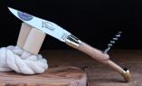 Taschenmesser Laguiole Honore Durand  mit Korkenzieher, Edition ARCHEOP 01, double Platines, Wacholder, brillant  Ansicht 1