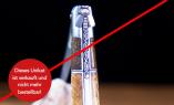 UNIKAT: Taschenmesser Laguiole en Aubrac, Edition MAWOOD 01, Mammutknochen/Kastanie, guillochierte Biene  Ansicht 1