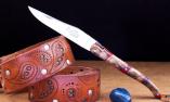 Taschenmesser Laguiole du Barry, Edition ANTROM 04, Hybrid-Holz, plein, brosse Ansicht 1