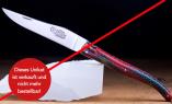 UNIKAT 03: Laguiole-Taschenmesser Laguiole du Barry, NIDA, brillant/brosse, plein, guillochierte Biene Ansicht 1