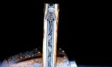 Taschenmesser Laguiole en Aubrac, Edition MIKE 2, 14 cm, Damast, Mammutstoßzahn, Plein, guillochierte Biene  Ansicht 1