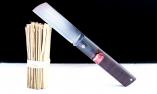 Taschenmesser TARLO von Thomas Fleury, Amarant/Mammutbackenzahn/Carbon, Damast, brillant Ansicht 1