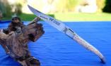 Taschenmesser Laguiole "Le Fidèle" CISELE Birkenholz, brosse, guillochierte Biene Ansicht 1
