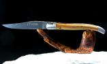 Taschenmesser Laguiole Le Fidele Classic Wacholderholz duftend, brosse  Ansicht 1