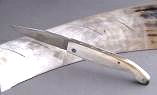Taschenmesser Scarperia Napoletano Bue Horn blond Ansicht 1