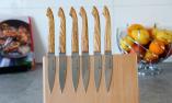 Steakmesser Claude Dozorme, Esprit de Thiers, Capucin, Olivenholz Ansicht 1