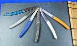 Steakmesserset Thiers 6-teilig, Claude Dozorme, divers, brosse, Krion-Griff Ansicht 1
