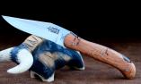 Taschenmesser Arbalete G. David, BREGAN-LITE, Wacholder, brosse Ansicht 1