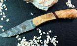 Taschenmesser CAMEMBERT de Luxe, Laguiole en Aubrac, Pappelholz, Amourette Ansicht 1