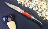 Taschenmesser Chevalier Laguiole Edition ARTHOS 01, Double Platines, Brillant, Plein, Rosenholz/Ebenholz Ansicht 1