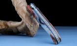 Taschenmesser Chevalier Laguiole, Edition NEW BERLONE 05,  doubles Platines, Wacholder/Kunstharz, brosse Ansicht 1