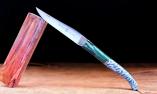 Taschenmesser Chevalier Laguiole Edition WILD LIFE - KOLIBRI, Double Platines, brosse, Plein Ansicht 1