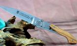 Taschenmesser Claude Dozorme, Edition Liner Francais CAPUCIN, Korkenzieher, Eiche, brosse Ansicht 1