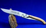 Taschenmesser Claude Dozorme, Laguiole Liner Lock Grand Modele 02, Wacholder, brosse Ansicht 1
