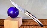 Taschenmesser Thiers Claude Dozorme Plein, Verrou-System, Mammutstosszahn, Damast, brillant Ansicht 1