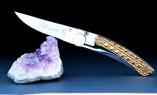 Taschenmesser Claude Dozorme, Thiers Liner Lock, Edition DIAMANT DE LUXE, brillant Ansicht 1