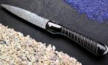 Taschenmesser Fontenille Pataud, Vendetta KORSIKA LE SPERONE Hornspitze, Damastklinge, BackLock Ansicht 1